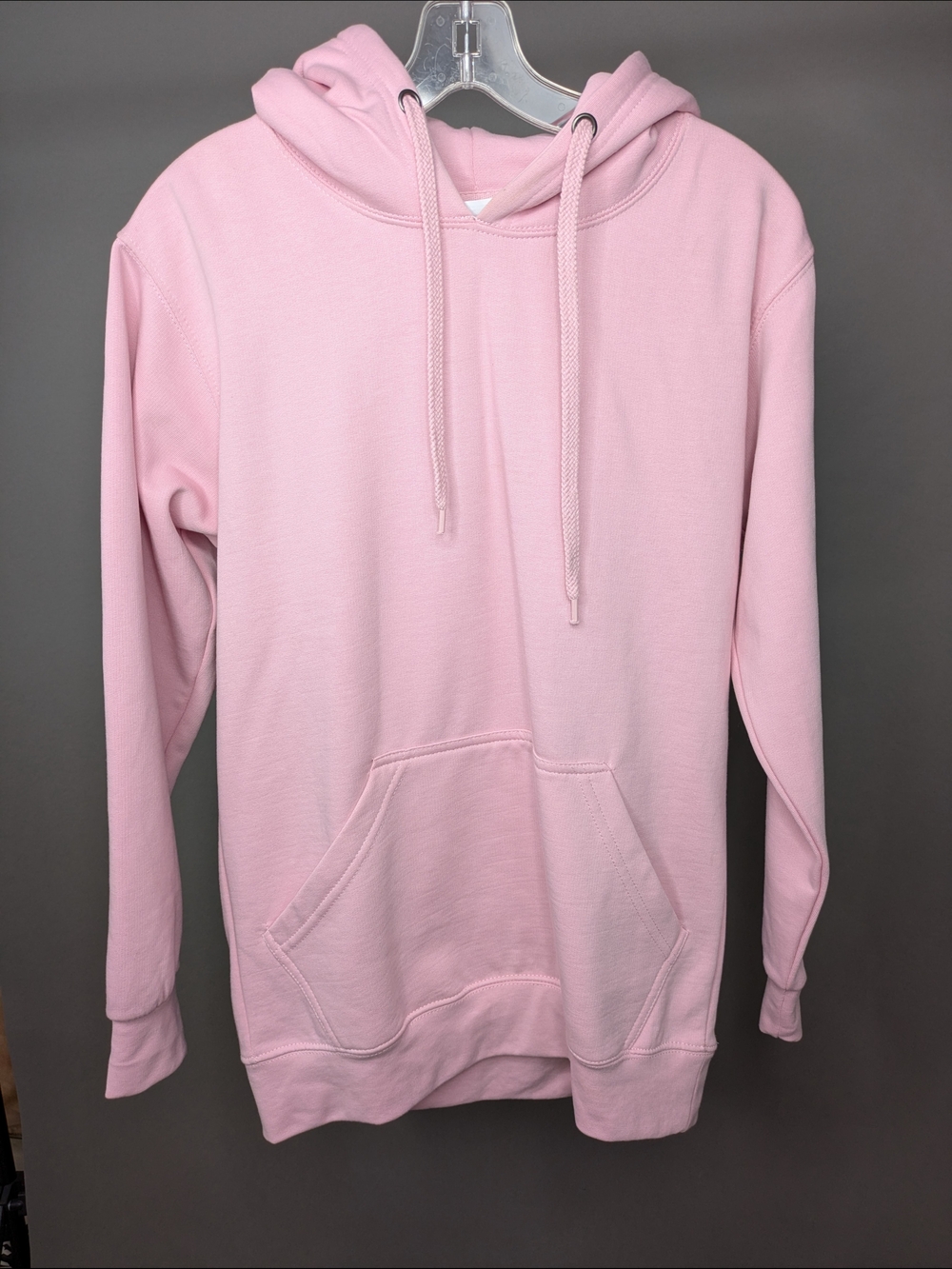 Pink Pullover Hoodie Sweater